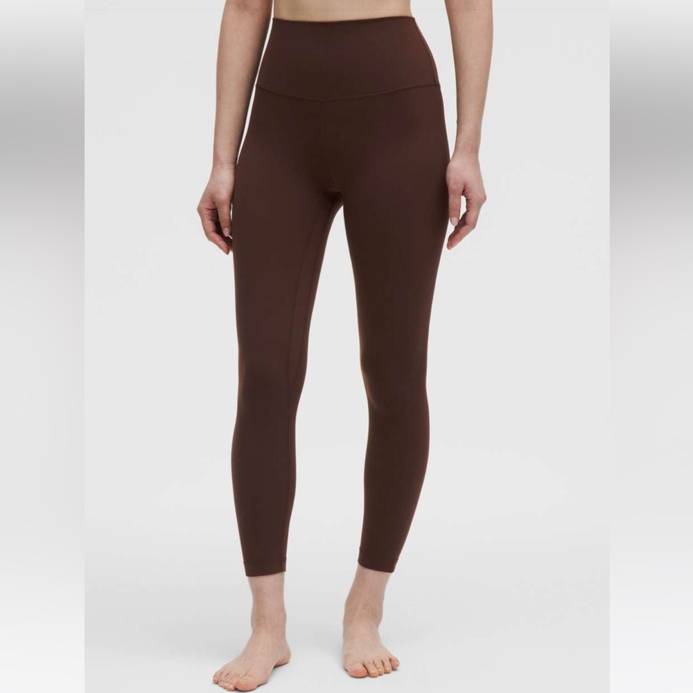 lululemon athletica High-Rise Brown Leggings- Lava Cake